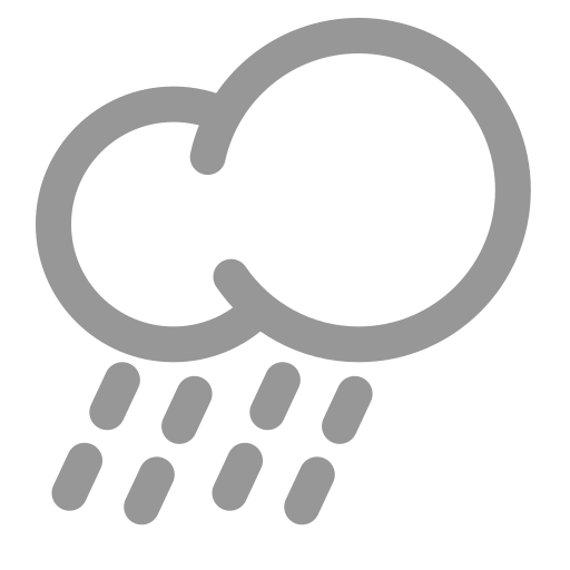 Moderate rain, rain, rainny, weather icon